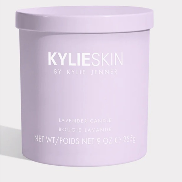 Kylie Skin By Kylie Jenner Single Wick Lavender Candle 9 oz NWT - Picture 1 of 12
